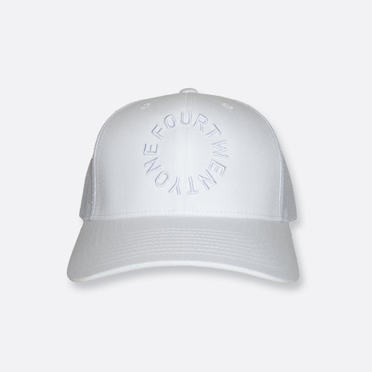 Origin Mesh Hat - White