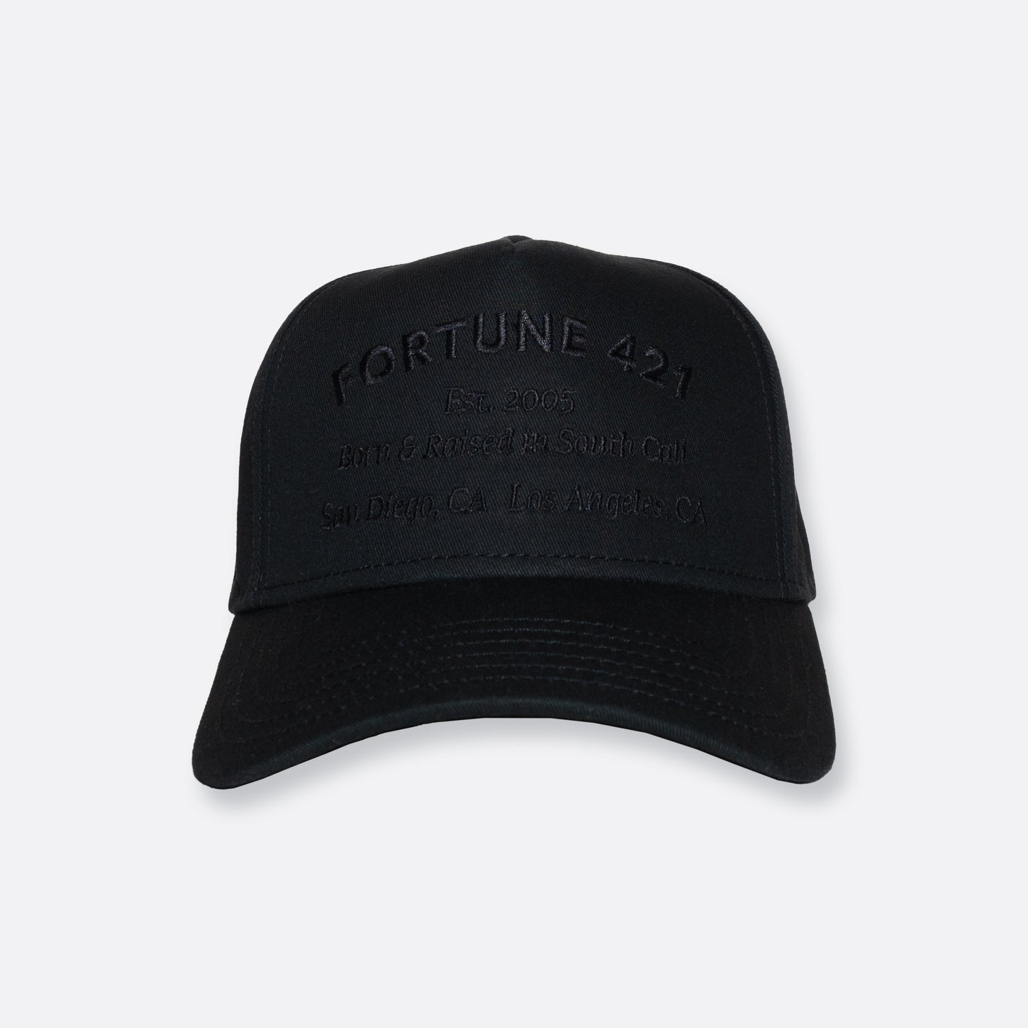 Raised Frame Hat - Blk/Blk