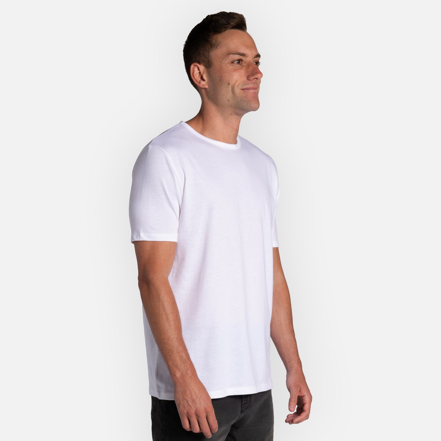 Commit Tee Classic Hem - White