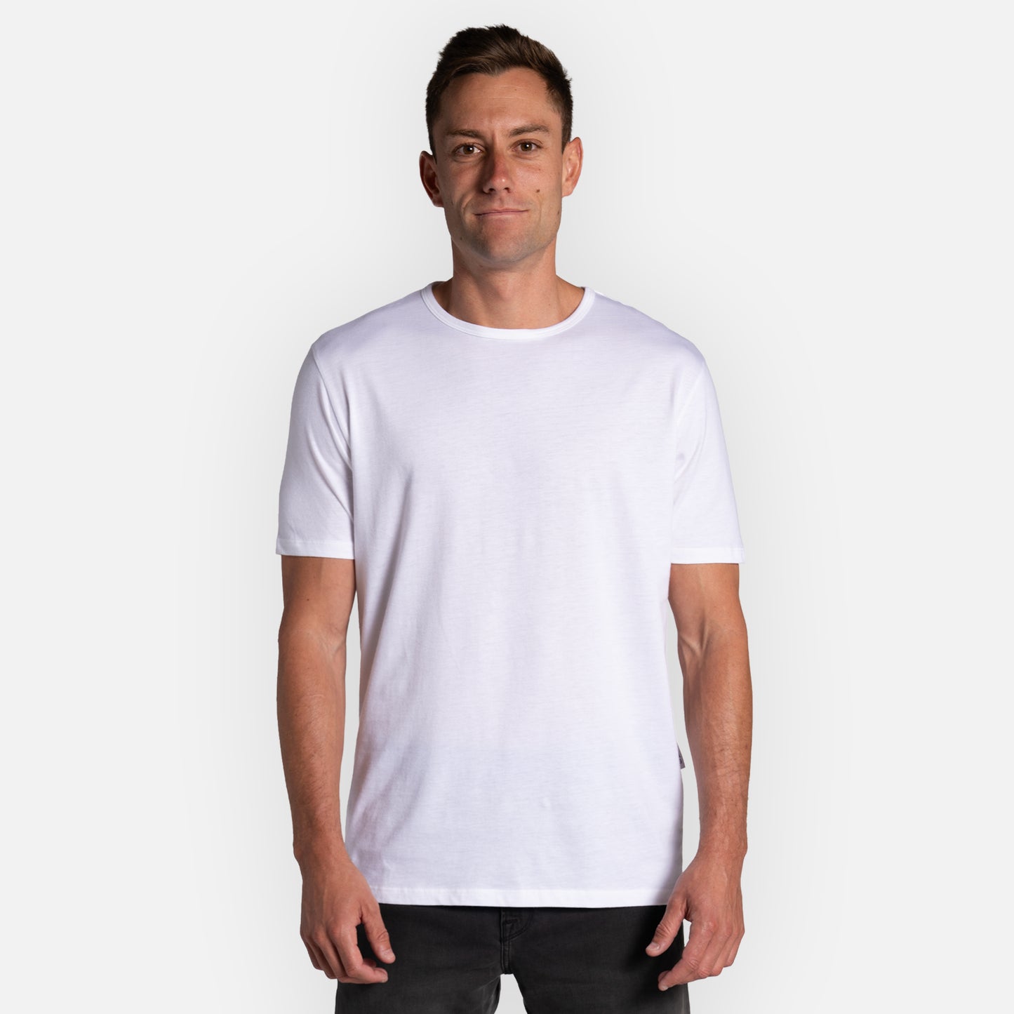 Commit Tee Classic Hem - White