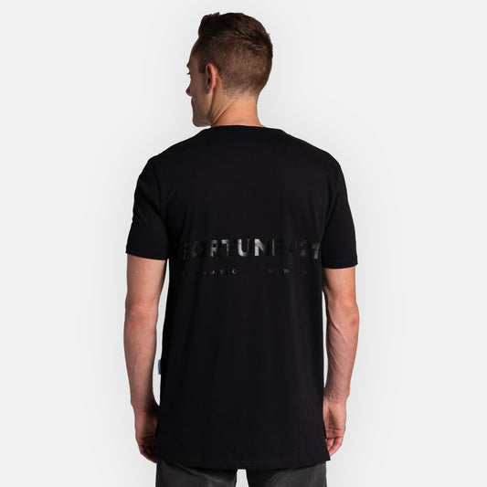 Create Tee Split Hem - Black