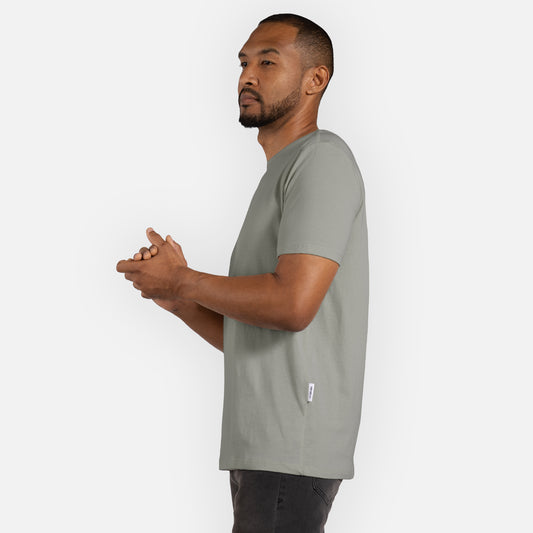 Signature Tee Classic Hem - Sage