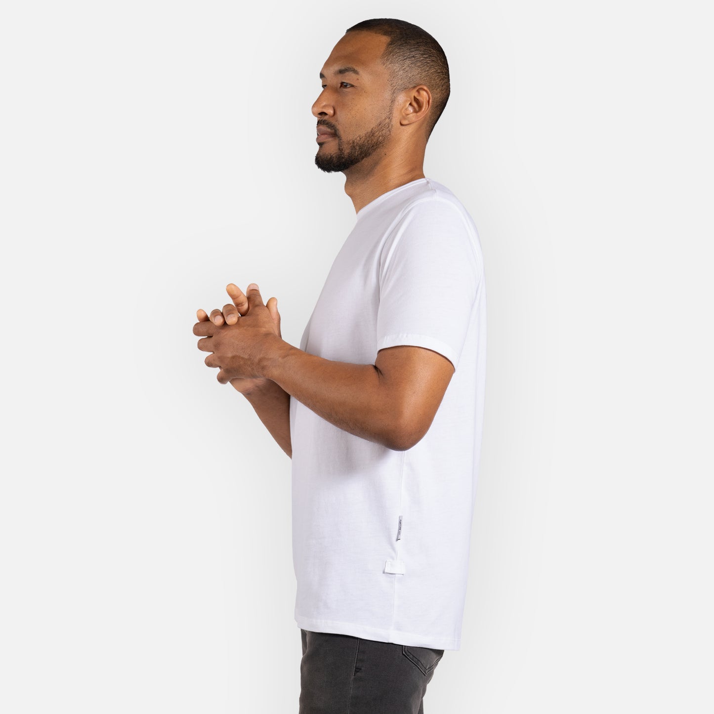 Legacy Tee Classic Hem - White