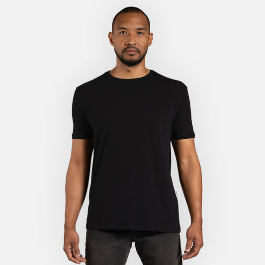 Signature Tee Classic Hem - Black