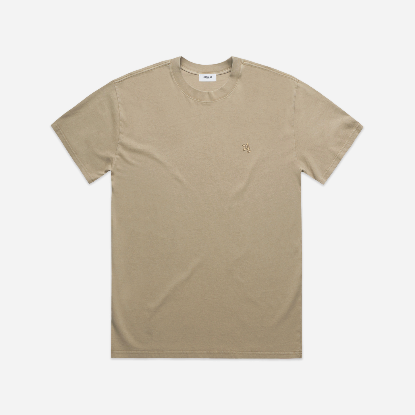 421 Vintage Heavy Tee - Faded Khaki