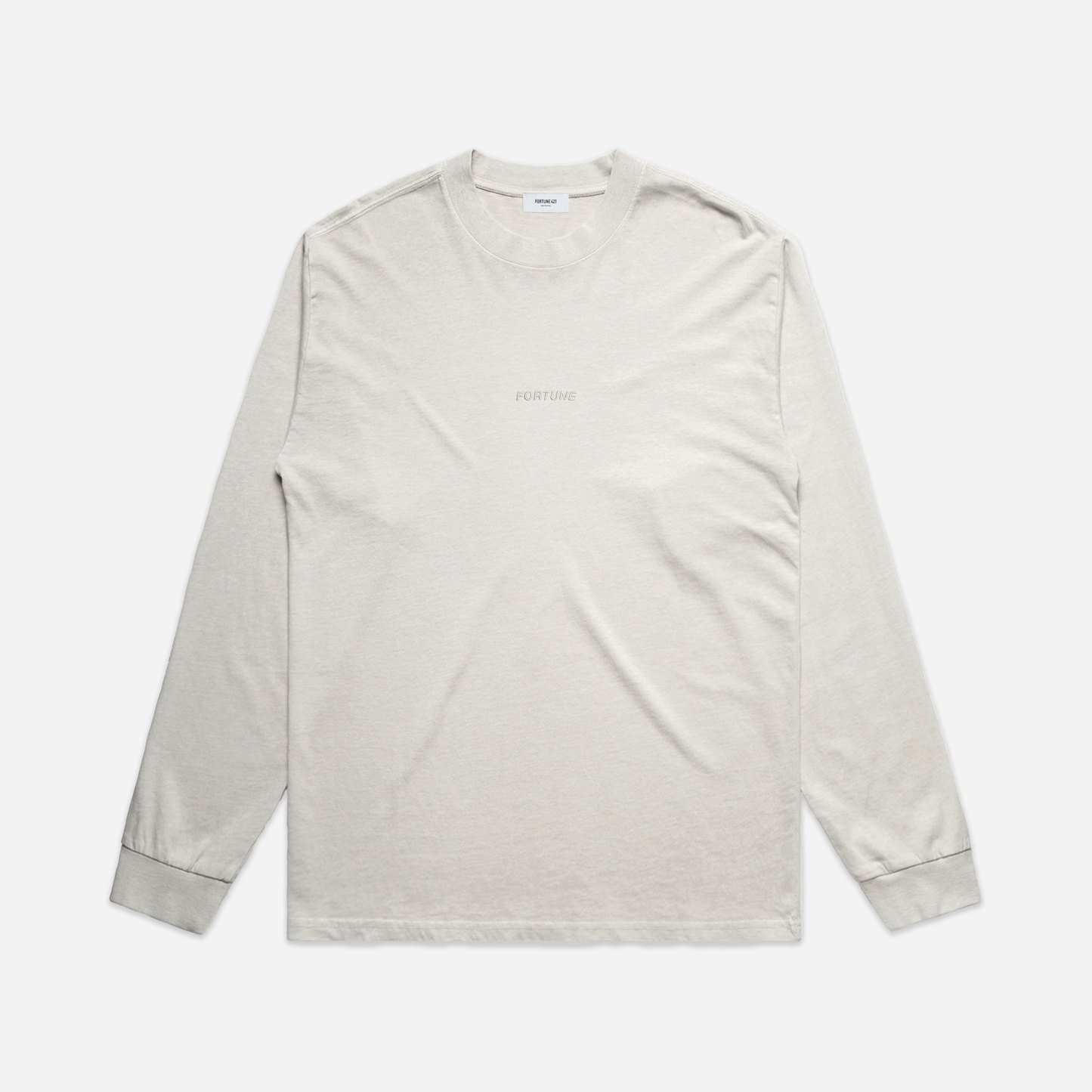 Fortune Vintage Heavy LS Tee - Faded Bone