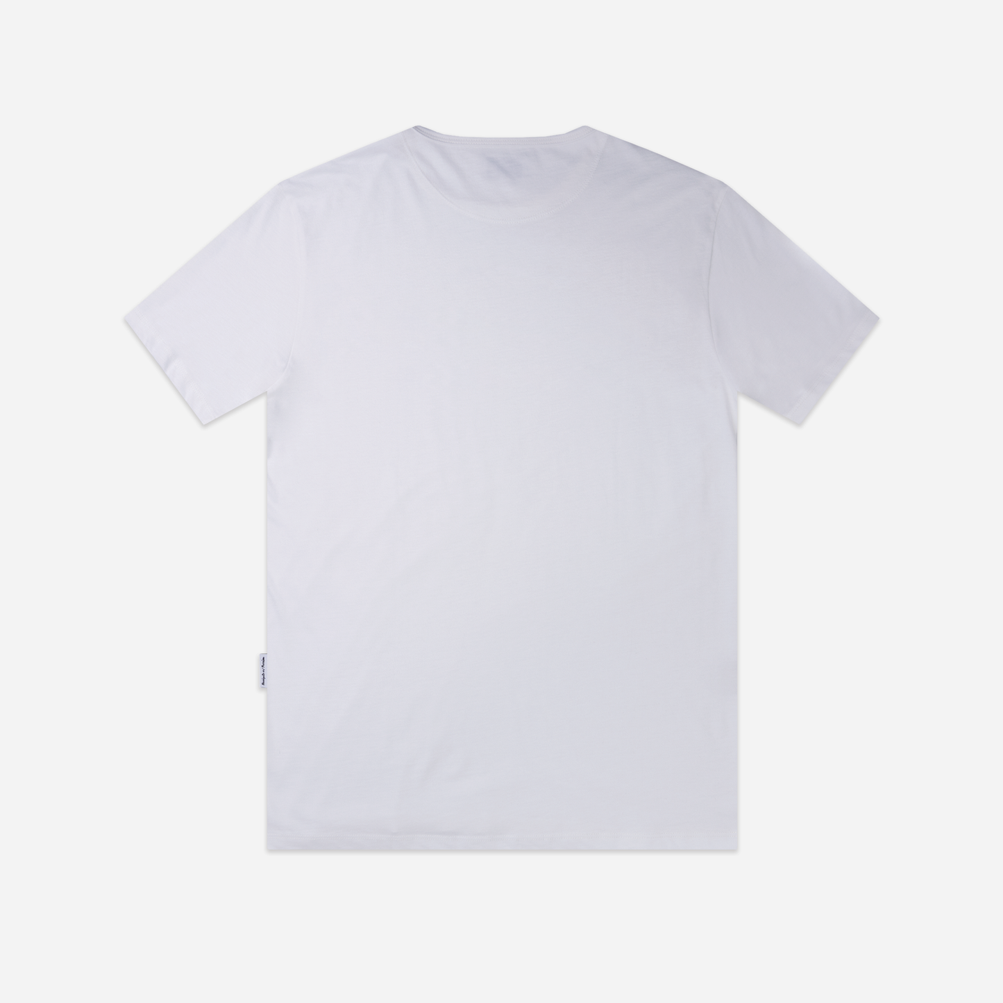 Pocket Tee Classic Hem - White