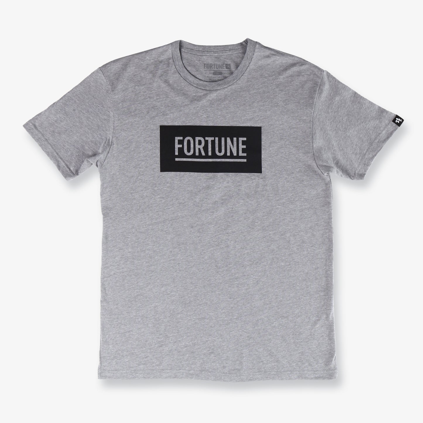 Fortune Crew Tee - Grey