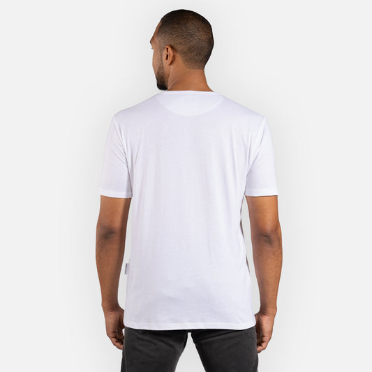 Pocket Tee Classic Hem - White