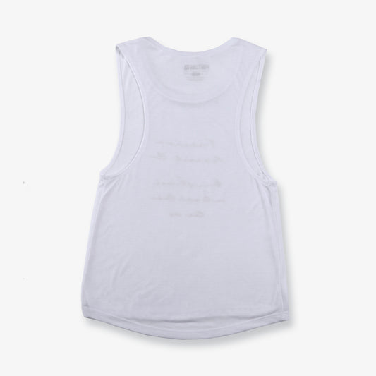 Represent Muscle Tank - White